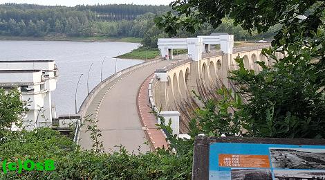Brandgefahr: Betretungsverbot an Wesertalsperre